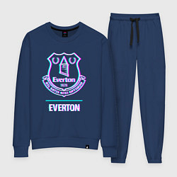 Женский костюм Everton FC в стиле glitch