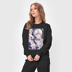 Костюм хлопковый женский Сого Осака - Семёрка идолов, цвет: черный — фото 2