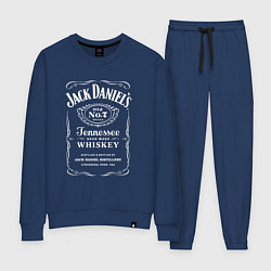 Костюм хлопковый женский Jack Daniels, цвет: тёмно-синий