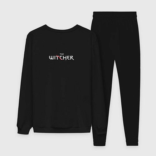 Женский костюм Witcher: Geralt and heart / Черный – фото 2