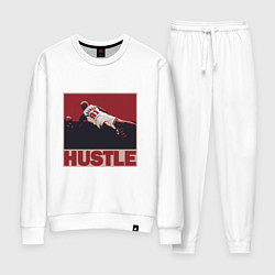 Костюм хлопковый женский Rodman hustle, цвет: белый
