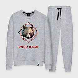 Женский костюм Медведь в рамке Wild Bear