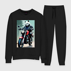 Женский костюм Panda - cool biker