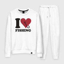 Женский костюм I love fishing