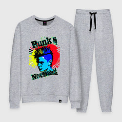 Костюм хлопковый женский Панки живы, цвет: меланж
