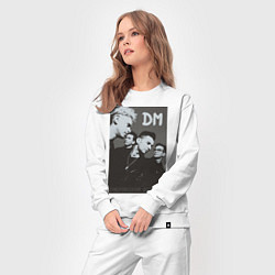Костюм хлопковый женский Depeche Mode 90 Violator, цвет: белый — фото 2