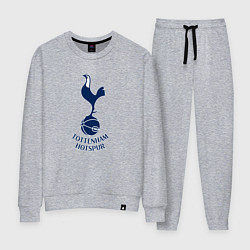 Костюм хлопковый женский Tottenham Hotspur fc sport, цвет: меланж