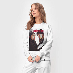 Костюм хлопковый женский Jay and Silent Bob, цвет: белый — фото 2