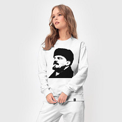 Костюм хлопковый женский Ленин в шапке, цвет: белый — фото 2
