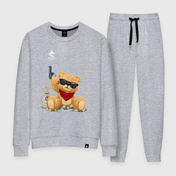 Женский костюм Плюшевый медвежонок гангстер