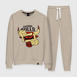 Женский костюм Bulls logo with hands