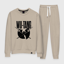 Костюм хлопковый женский Wu tang catana, цвет: миндальный