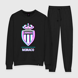 Женский костюм Monaco FC в стиле glitch