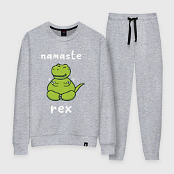 Костюм хлопковый женский Namaste Rex, цвет: меланж
