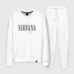 Женский костюм Nirvana logo smile