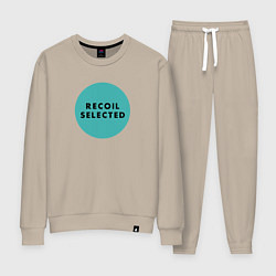 Костюм хлопковый женский Recoil - Wilders circle, цвет: миндальный