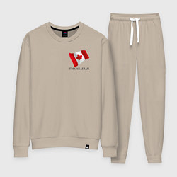 Женский костюм Im Canadian - motto