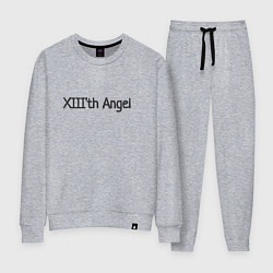 Костюм хлопковый женский XIIIth angel, цвет: меланж