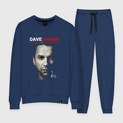 Костюм хлопковый женский Depeche Mode - Dave and the second coming, цвет: тёмно-синий