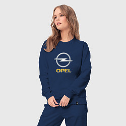 Костюм хлопковый женский Opel авто бренд, цвет: тёмно-синий — фото 2