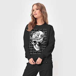 Костюм хлопковый женский Берсерк последняя надежда, цвет: черный — фото 2