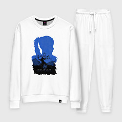 Костюм хлопковый женский Hellblade - Senua, цвет: белый