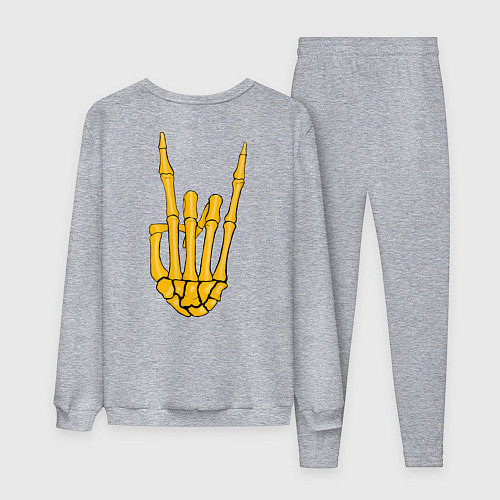 Женский костюм Golden skeleton hand / Меланж – фото 2