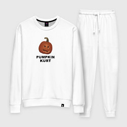 Костюм хлопковый женский Pumpkin Kurt - the office, цвет: белый