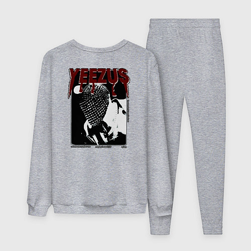 Женский костюм Kanye West / Меланж – фото 2