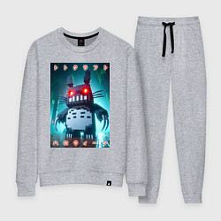 Костюм хлопковый женский Totocraft halloween - horror, цвет: меланж