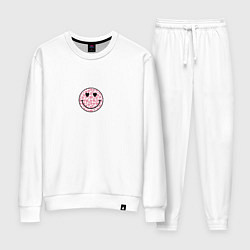 Женский костюм Смайл с сердечными глазами