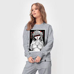 Костюм хлопковый женский Sexy Asuka Langley - Evangelion, цвет: меланж — фото 2