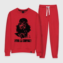 Костюм хлопковый женский Vader - viva la empire, цвет: красный