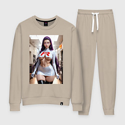 Женский костюм Джесси Команда R Покемон