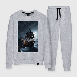 Женский костюм Пиратский корабль в шторм