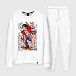 Женский костюм One piece Луффи