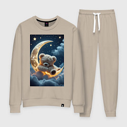 Женский костюм Плюшевый мишка сидит на Луне