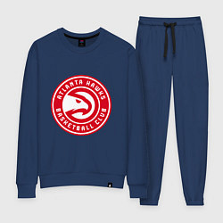 Костюм хлопковый женский Атланта Хокс НБА, цвет: тёмно-синий