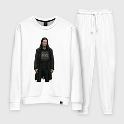 Костюм хлопковый женский Bones в бронежелете, цвет: белый