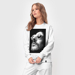 Костюм хлопковый женский Леон персонаж, цвет: белый — фото 2