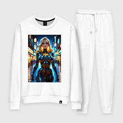 Женский костюм Черная Канарейка на улице