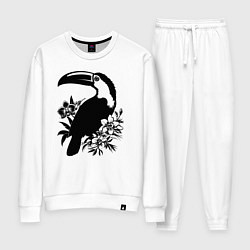 Женский костюм Тукан и цветы