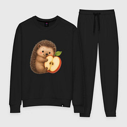 Женский костюм Ежик обнимает яблочко