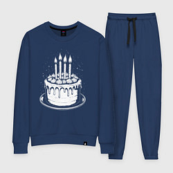 Женский костюм Торт с четырьмя свечами