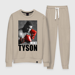 Костюм хлопковый женский Mike Tyson, цвет: миндальный