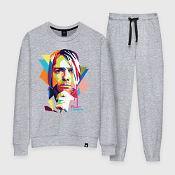 Костюм хлопковый женский Kurt Cobain: Colors, цвет: меланж