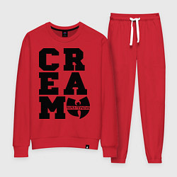 Костюм хлопковый женский Wu tang clan, цвет: красный