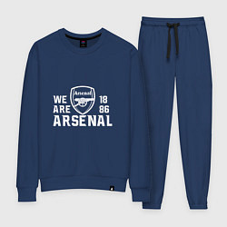 Костюм хлопковый женский We are Arsenal 1886, цвет: тёмно-синий