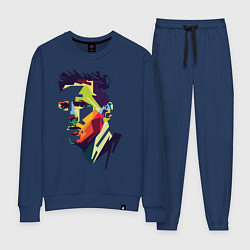 Костюм хлопковый женский Lionel Messi: fun-art, цвет: тёмно-синий