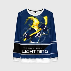 Свитшот женский Bay Lightning, цвет: 3D-белый
